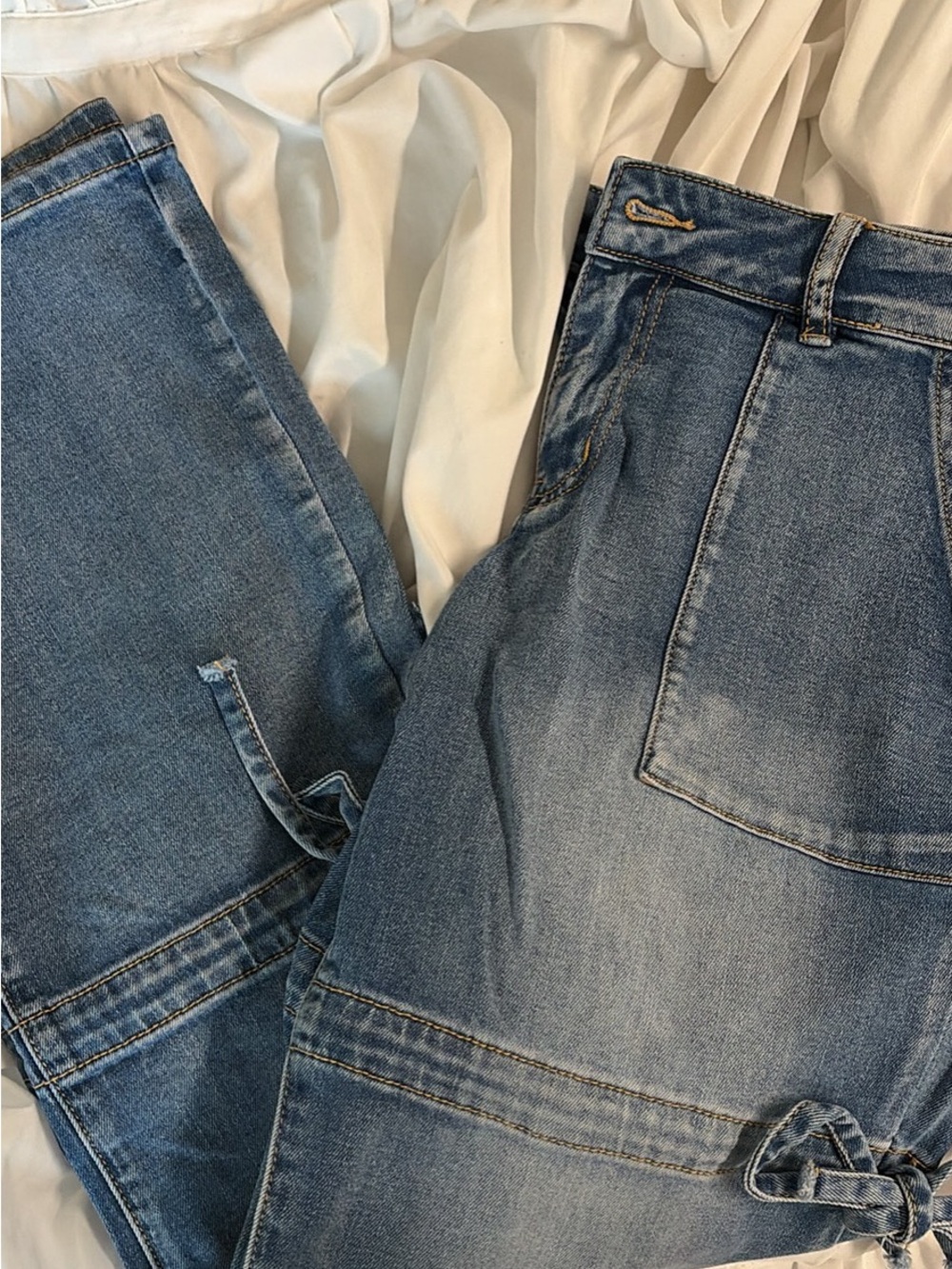 Tiger Mist Light Blue Boyfriend Jeans
